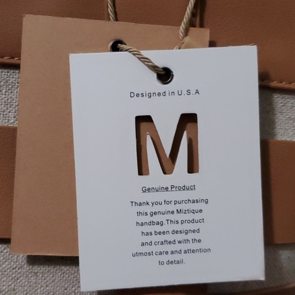 MIZTIQUE Striped Handbag - Picture 9 of 9